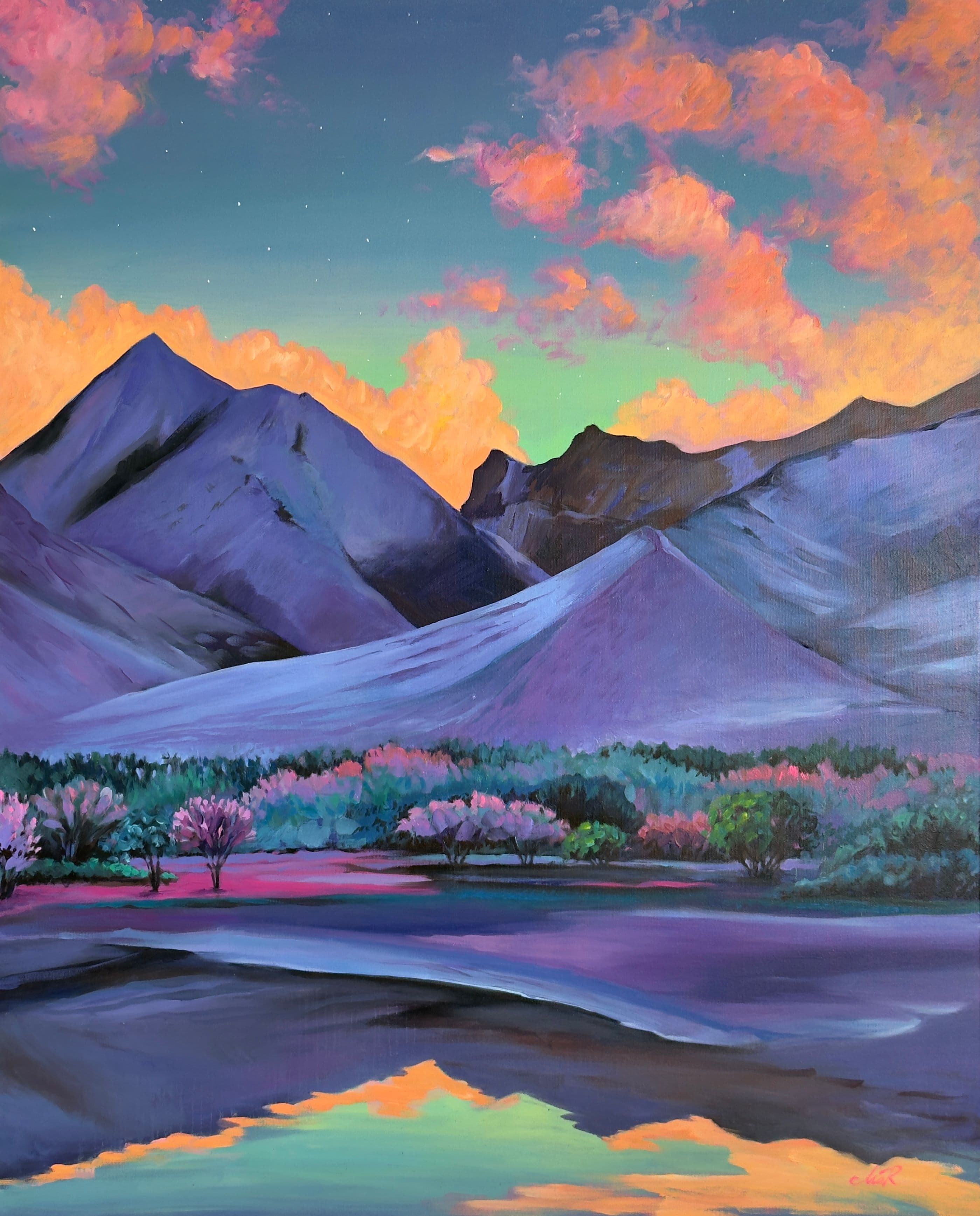 Mountain shimmer - View 1